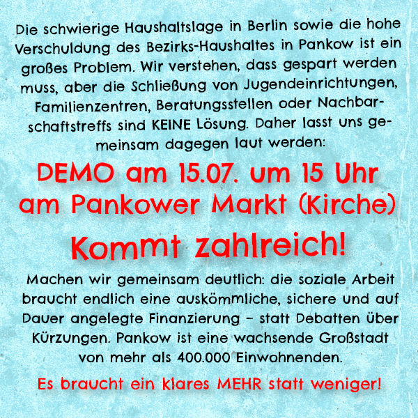 Kürzungen stoppen 2