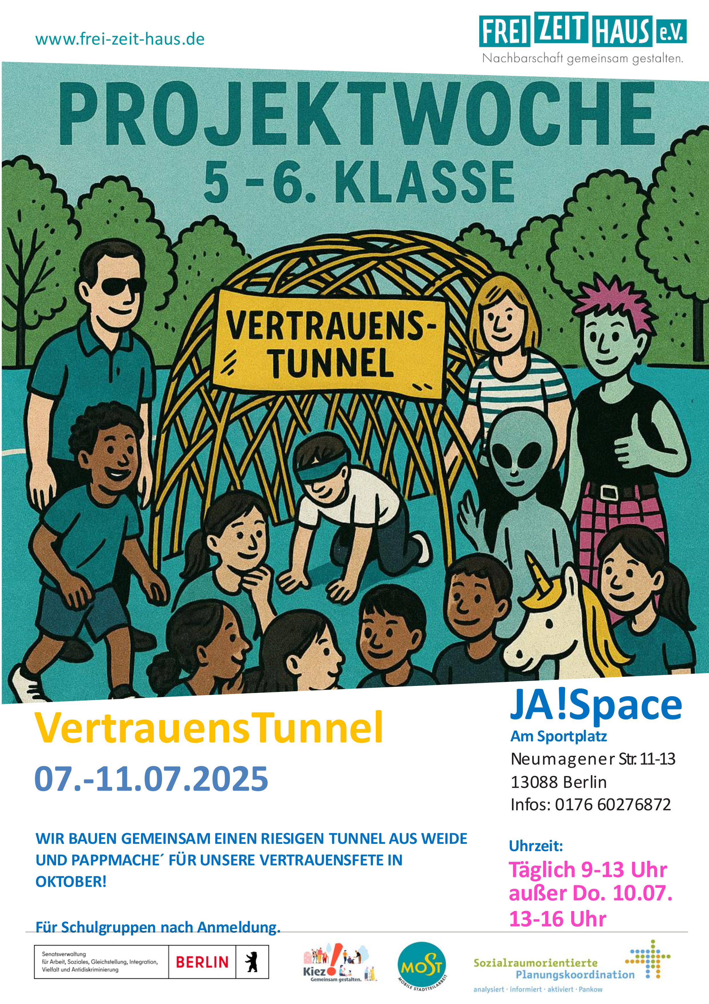 Plakat TUNNEL WOCHE 7 11 7 2025 1 1