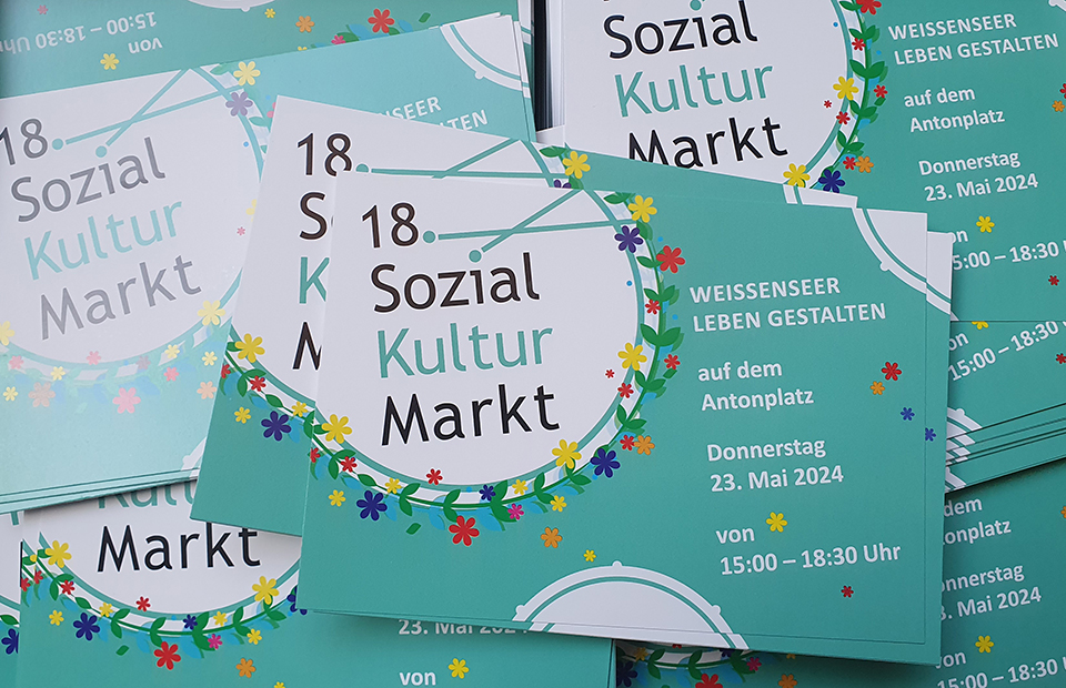 18. Sozial-Kultur-Markt Flyer